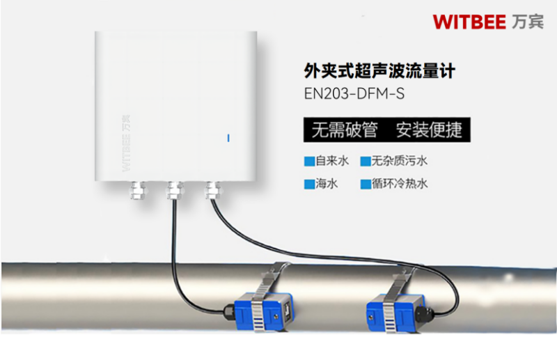 城市供水管網流量監測設備—外夾式超聲波流量計(圖2)